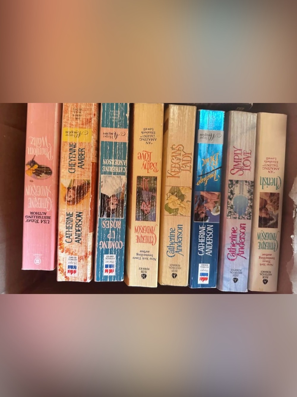 Catherine Anderson Paperback Book Set - 8 Books